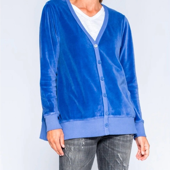 WILT Women’s Sz M Slouchy Femme Sleeve Velour Cardigan
SKU: W996191-COBALT-XS-C - Picture 1 of 6